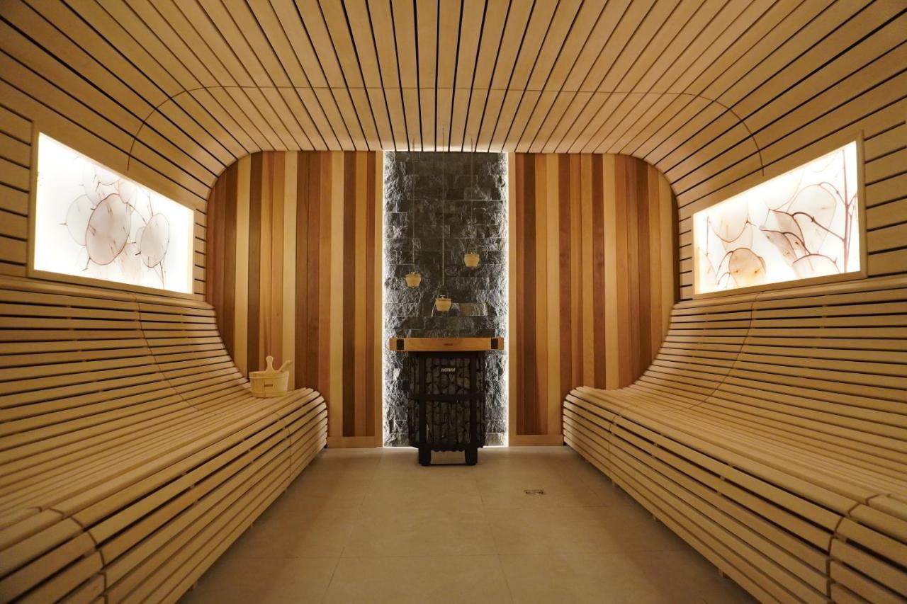 Ensana Aquahouse 호텔 산콘스탄틴앤헬레나 외부 사진 A Finnish sauna